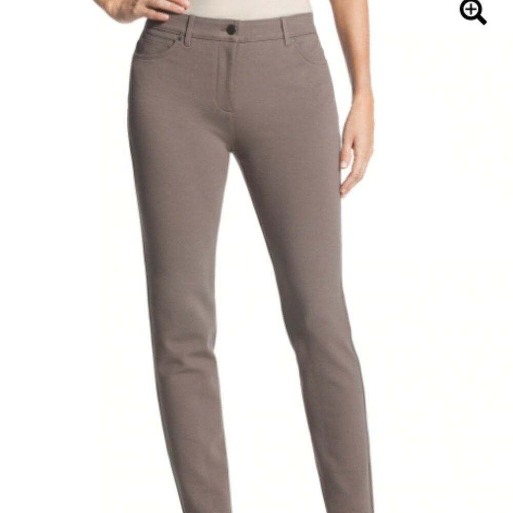Chico's So Slimming Peyton Pants Size 1.5 SHORT/M/US 10